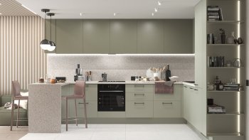 Тренды и новые цвета в дизайне современных кухонь в 2023 году в Дубровино - dubrovino.mebel54.com | фото