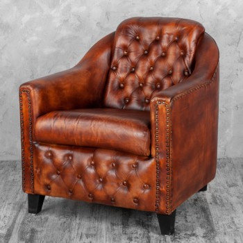 Кресло кожаное Элегант в Дубровино - dubrovino.mebel54.com | фото