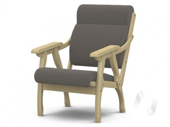 Кресло Вега-10 (бесцветный лак/ULTRA STONE) в Дубровино - dubrovino.mebel54.com | фото