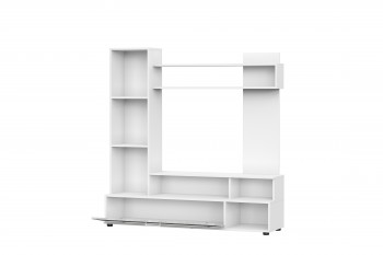 Мебель для гостиной "МГС 9" Белый / Цемент светлый в Дубровино - dubrovino.mebel54.com | фото