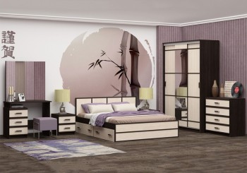 Модульная спальня Сакура в Дубровино - dubrovino.mebel54.com | фото