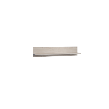 Полка навесная Саманта Дуб харбор белый в Дубровино - dubrovino.mebel54.com | фото