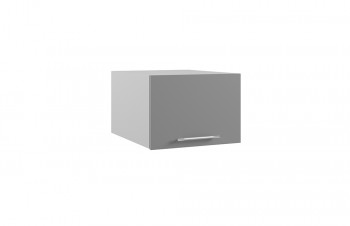 Ройс ГПГ 500 Шкаф верхний горизонтальный глубокий (Графит софт/корпус Серый) в Дубровино - dubrovino.mebel54.com | фото