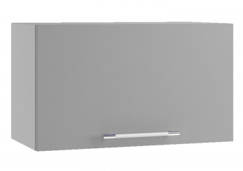 Ройс ПГ 600 Шкаф верхний горизонтальный (Графит софт/корпус Серый) в Дубровино - dubrovino.mebel54.com | фото