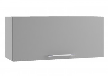 Ройс ПГ 800 Шкаф верхний горизонтальный (Графит софт/корпус Серый) в Дубровино - dubrovino.mebel54.com | фото